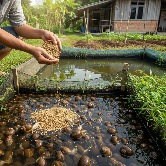Cara Budidaya Keong Sawah yang Jarang Dilirik/Gemini AI