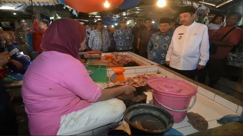 Wagub Sumut Sidak ke Pasar