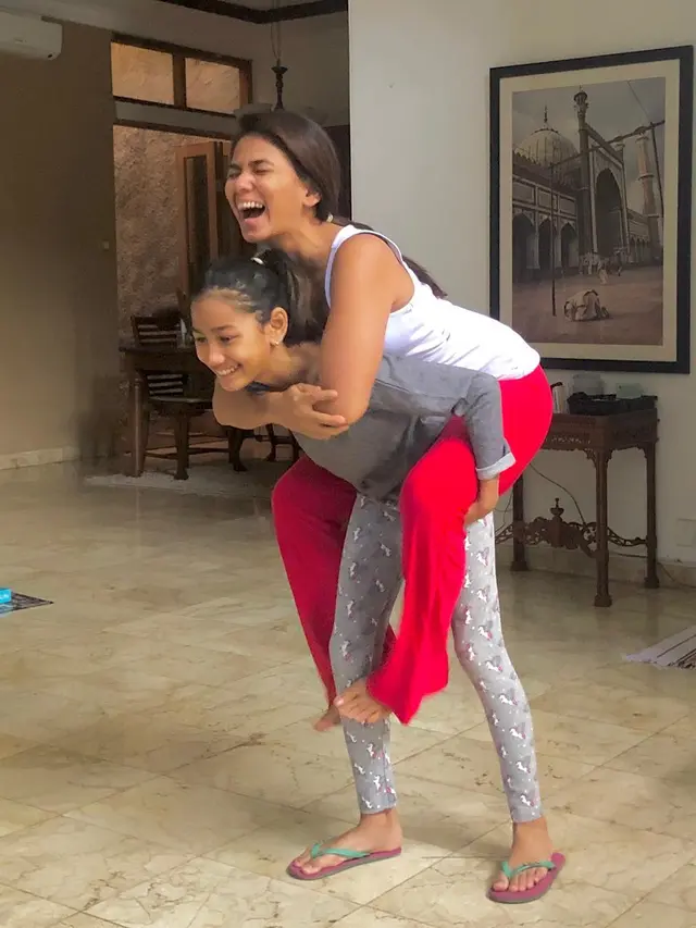 6 Potret Naima Malinka, Putri Nova Eliza yang Pernah Jadi Atlet Senam