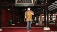 Ketua DPD RI saat mengunjungi masjid Kasepuhan Cirebon, Jawa Barat beberapa waktu lalu. (Foto:Dok.DPD RI)