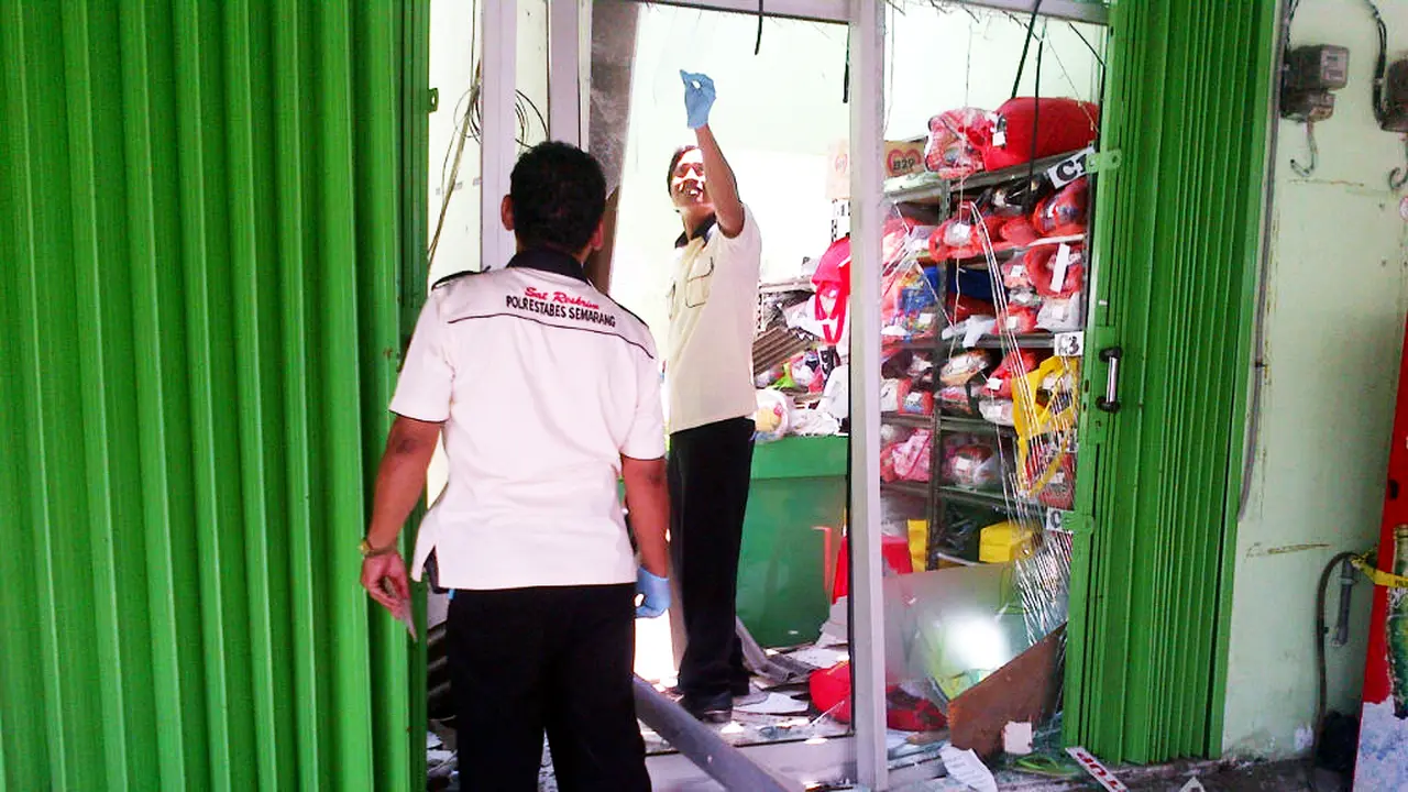 Ledakan binatu