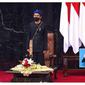 Presiden Jokowi pakai baju adat suku Baduy (Sumber: YouTube/ Sekretariat Presiden)