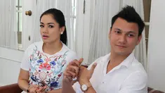 Christian Sugiono dan Titi Kamal berbagi cerita di Penang Bistro, Oakwood, Mega Kuningan. Jakarta (2/9/2014) (Liputan6.com/Gilar Dhani)