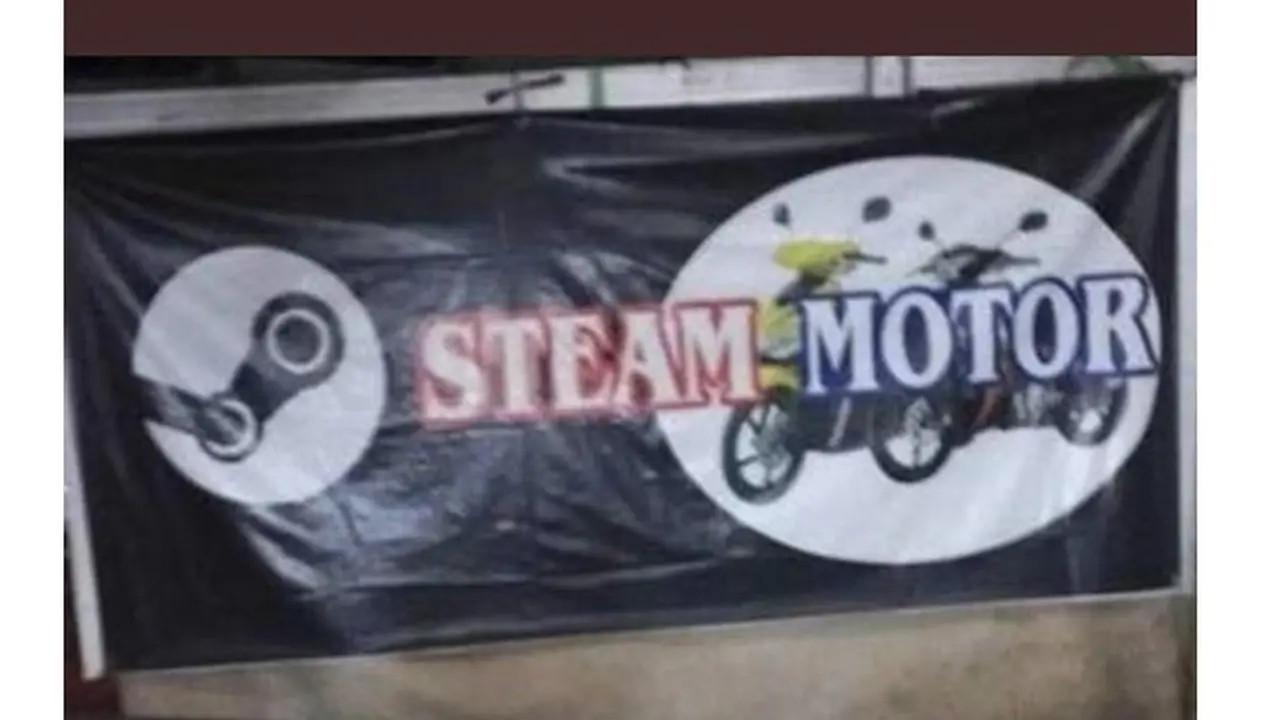 Tulisan Kocak di Tempat Cuci Motor (IG/onecak)