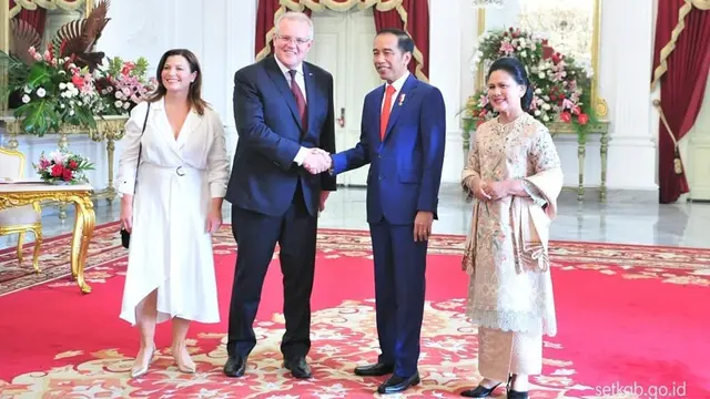 6 Momen Kepala Negara Saat Hadiri Pelantikan Jokowi-Ma'ruf Amin