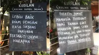 Sekelompok tukang ojek membuat quote yang menginspirasi tapi juga bikin ngakak. Ini dia.