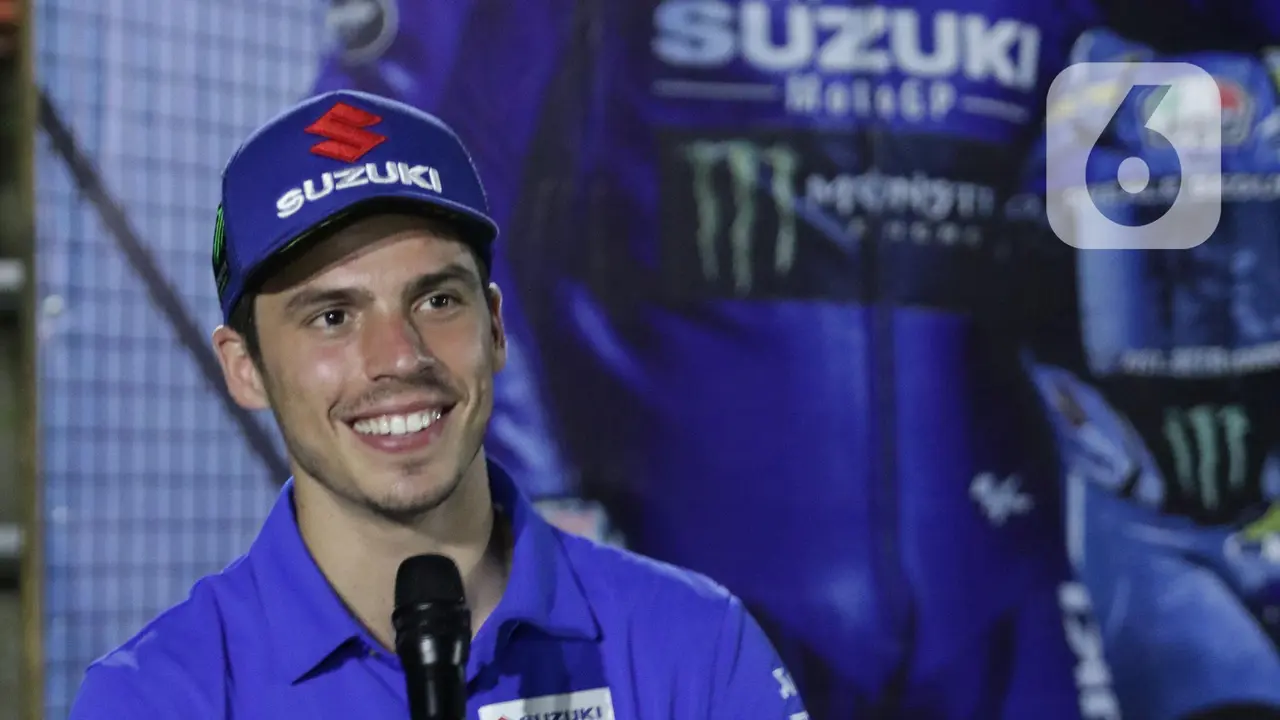 FOTO: Keramahan Pembalap Suzuki Ecstar Joan Mir saat Meet and Greet