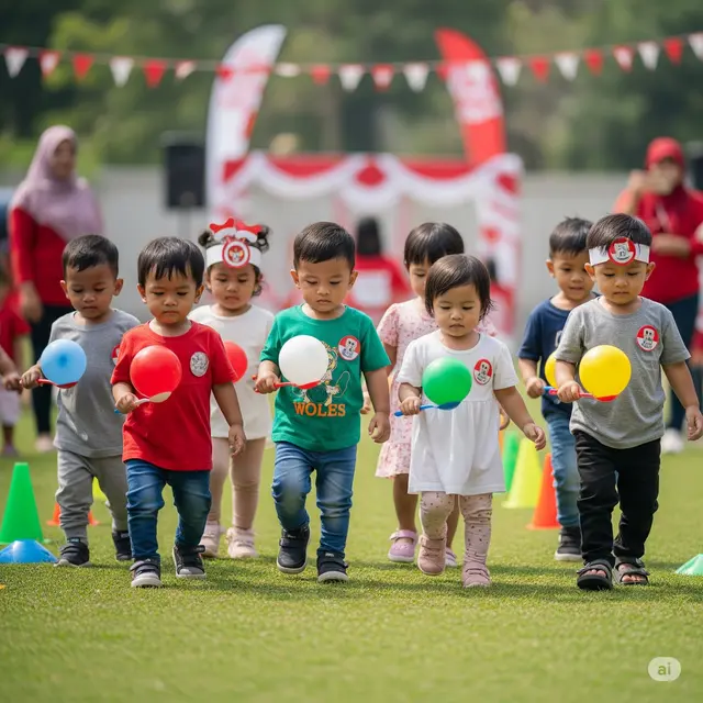 Lomba 17 Agustus Anak Balita Terfavorit