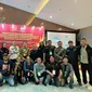 Kejari Depok bersama KPU Kota Depok, Diskominfo, dan IJTI Korda Depok usai mengikuti kegiatan di salah satu hotel kawasan Margonda, Depok. (Foto: Istimewa)