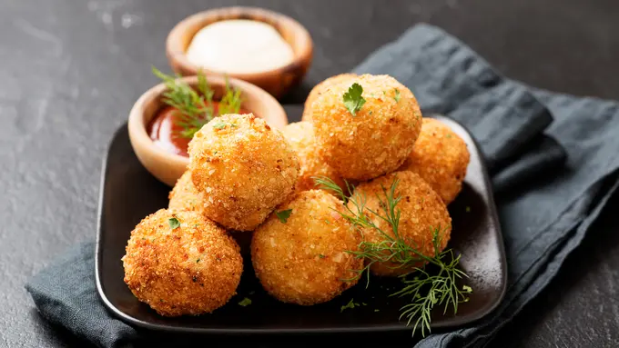 resep bola kentang keju lumer