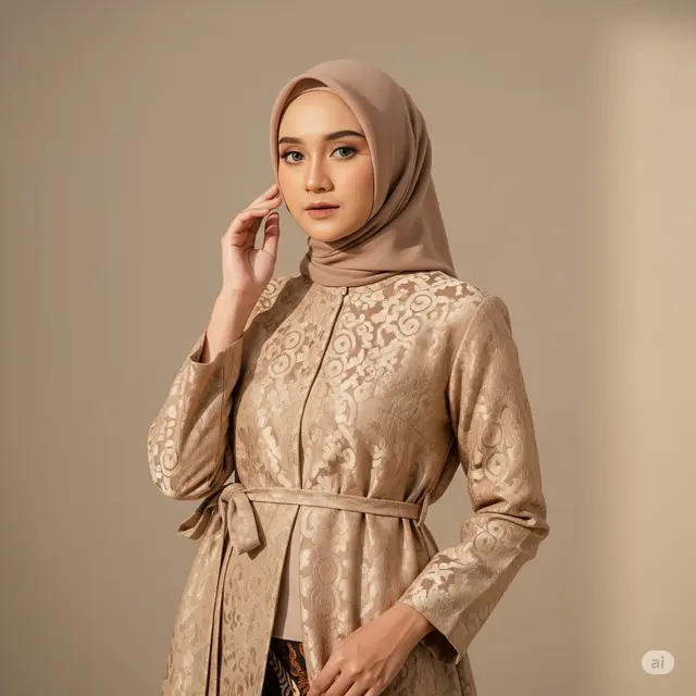 Model Baju Brokat Bangkok Terbaru. Foto: Gemini