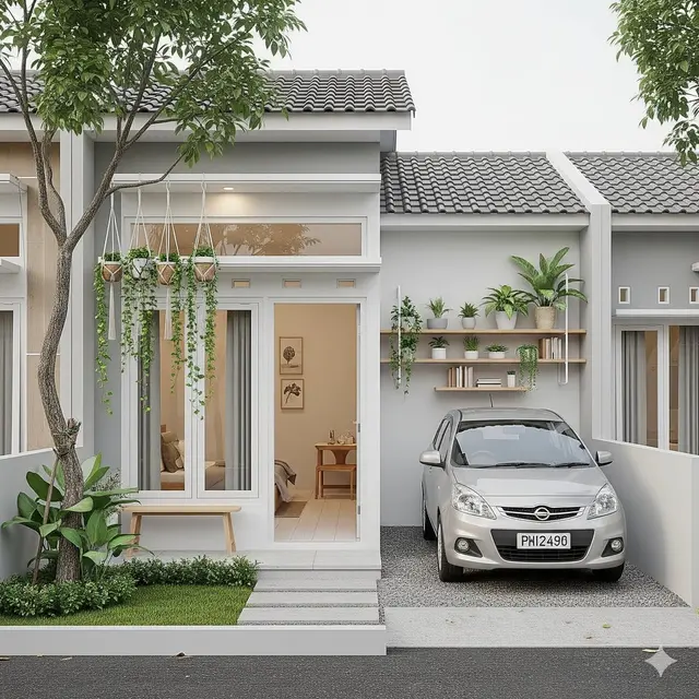 Desain dengan Taman Mini