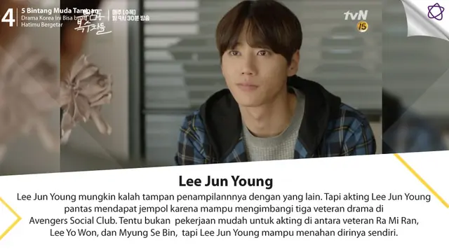 [Bintang] 5 Bintang Muda Tampan Drama Korea