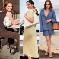 Tas ember Furla Giove menonjol di antara aksesori yang paling disukai musim hangat sementara Furla Flow dalam bentuk ransel mini dan pegangan atas lengkap kisah &ldquo;Momen Italia&rdquo;. Koleksi Musim Semi Musim Panas 2024 akan tersedia mulai 5 Februari. [Furla]