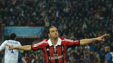 Zlatan Ibrahimovic AC Milan (GIUSEPPE CACACE / AFP)