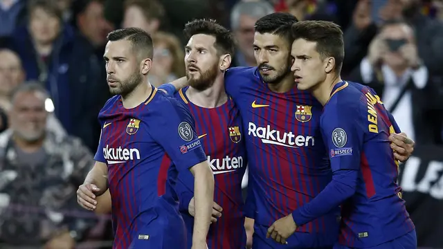Liga Champions, Barcelona, AS Roma