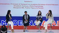 Diskusi pengembangan  kompetensi 5C Creativity, (Critical Thinking, Communication, Collaboration, dan Character) anak-anak di Sampoerna Academy Grand Pakuwon Surabaya. (Istimewa)