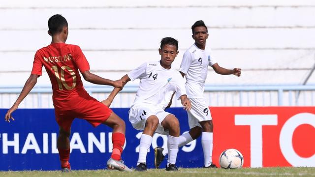 Timnas Indonesia U-15, Timor Leste