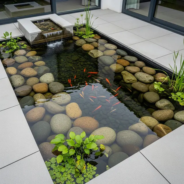 Tips & Inspirasi Kolam Ikan Modern yang Hemat Tempat, Estetik, dan Ramah Lingkungan