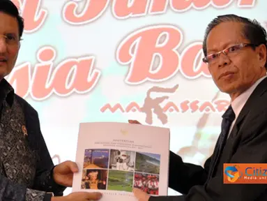 Fadel Muhammad Berdialog dengan BEM UIN