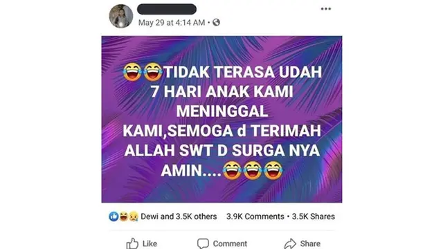 6 Status Facebook Salah Pakai Emoticon Nangis Ini Bikin Geleng Kepala