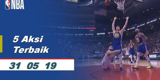 VIDEO: 5 Aksi Terbaik Gim Pertama Final NBA 2019, Toronto Raptors Vs Golden State Warriors