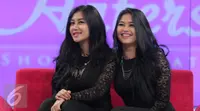 Duo Serigala saat menghadiri acara Dear Haters di SCTV Tower, Jakarta, Kamis (14/4/2016). (Liputan6.com/Angga Yuniar)