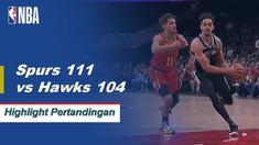 LaMarcus Aldridge mencetak 32 poin dan Derrick White menambah 18 dengan sembilan assist saat Spurs memenangkan pertandingan keempat beruntun mereka.