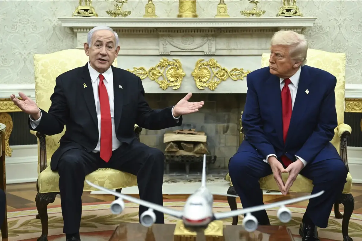 Donald Trump dan Benjamin Netanyahu