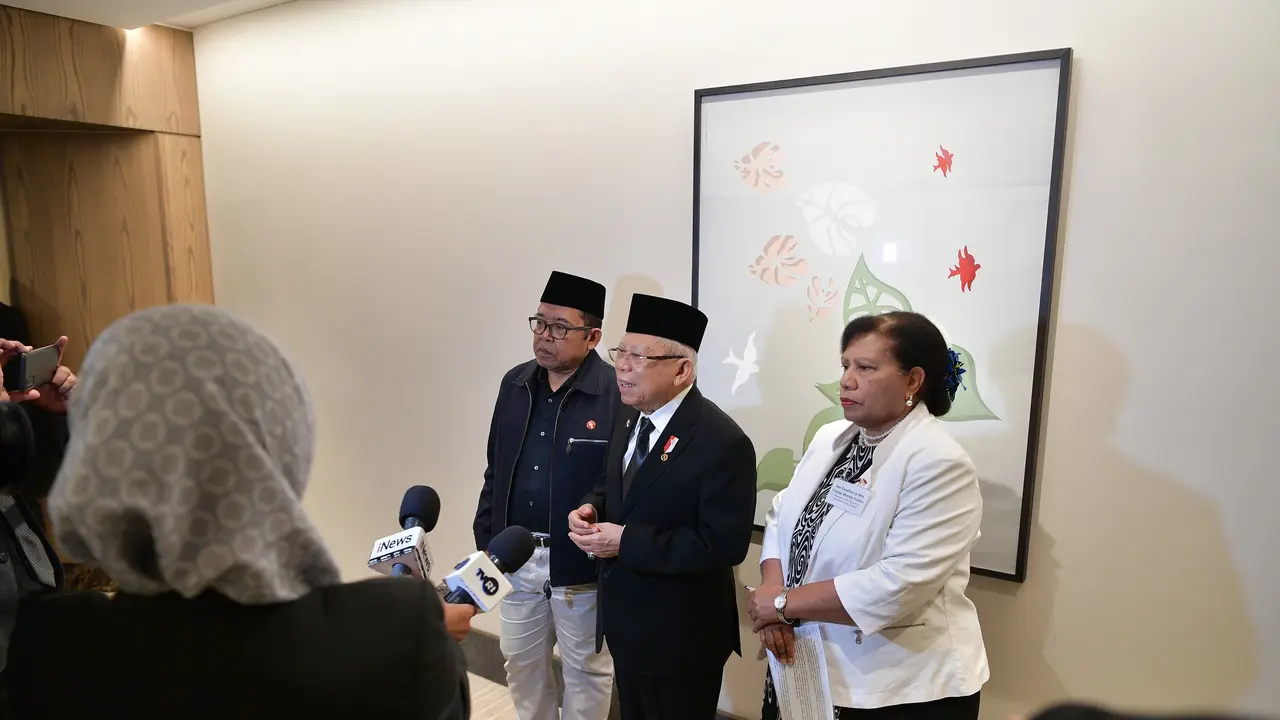 Wakil Presiden Ma’ruf Amin di Selandia Baru (Youtube Setwapres)