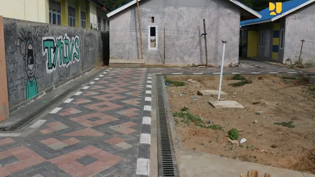 Kementerian PUPR telah menyelesaikan penataan kawasan kumuh Talumolo yang berada di tepi Sungai Bone, Kota Gorontalo. (Dok Kementerian PUPR)