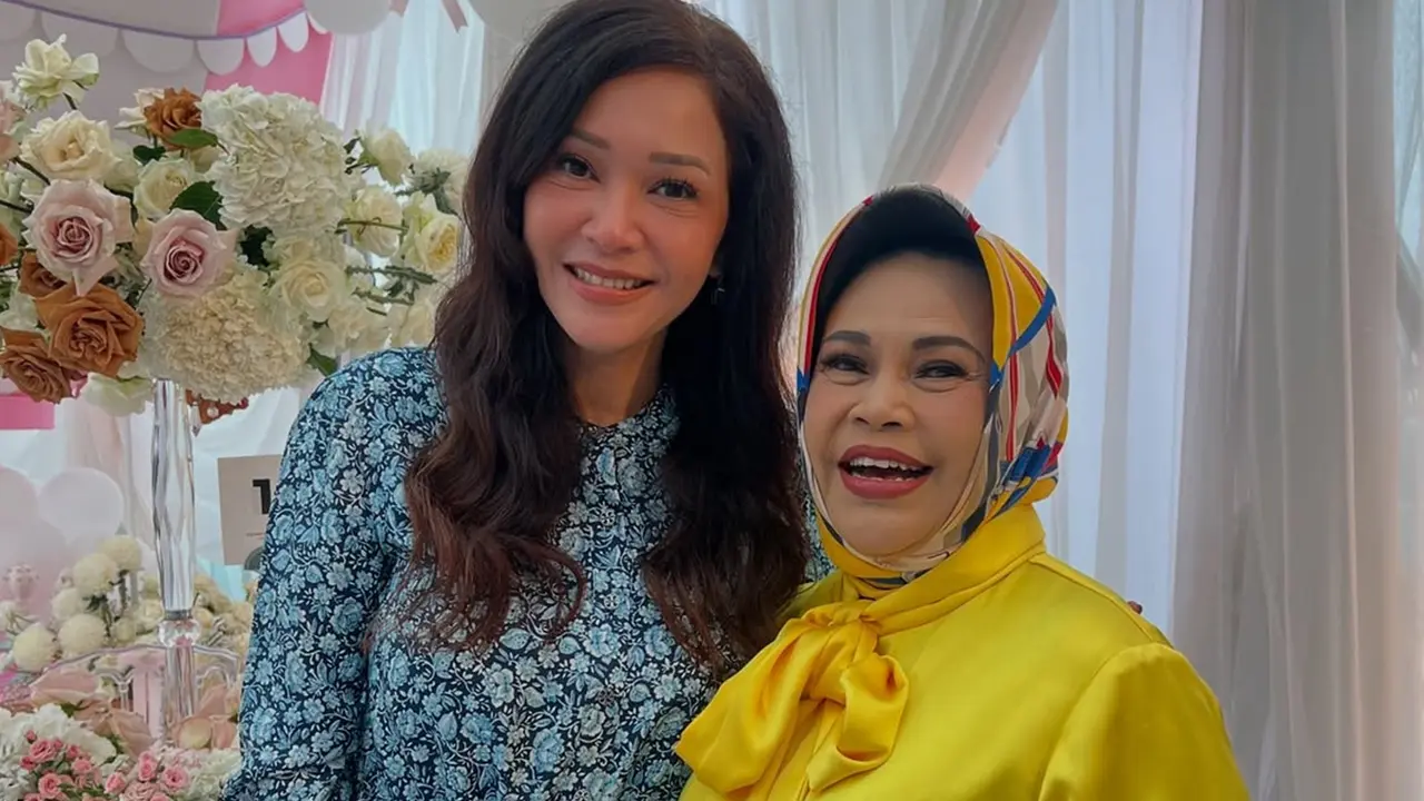 5 Detail Outfit Maia Estianty di Ultah Syahrini, Tampil Serasi dengan Irwan Mussry