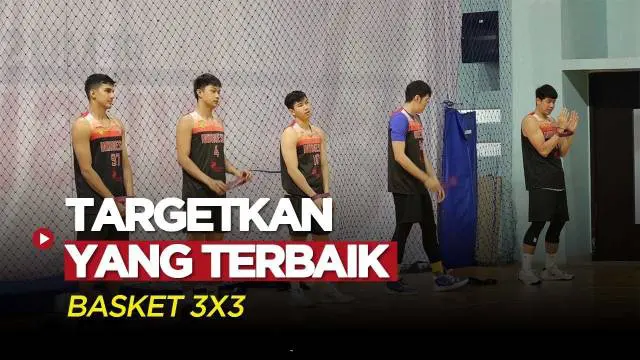 Berita Video, Pelatih dan Manager Timnas Basket 3x3 Indonesia menargetkan hasil maksimal di waktu latihan yang mepet