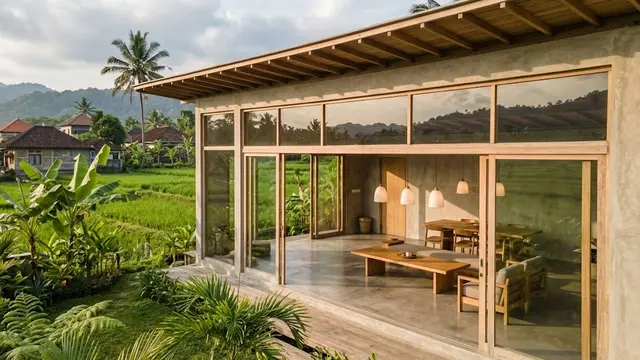 Kunci Membuat Rumah Unfinished Tetap Elegan