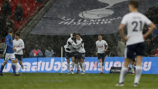 Tottenham Hotspur menang atas Rochdale