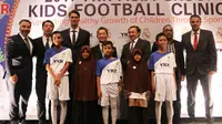 Real Madrid bekerja sama dengan YKK Indonesia akan menggelar pelatihan untuk anak-anak di Indonesia..