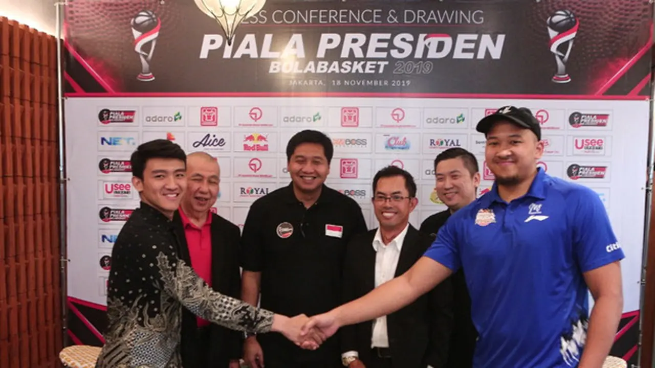 Press Conference & Drawing Piala Presiden Bola Basket 2019.