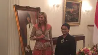Permaisuri Belanda, Ratu Maxima dalam kunjungan ke Jakarta. (Liputan6.com/Andreas Gerry Tuwo)