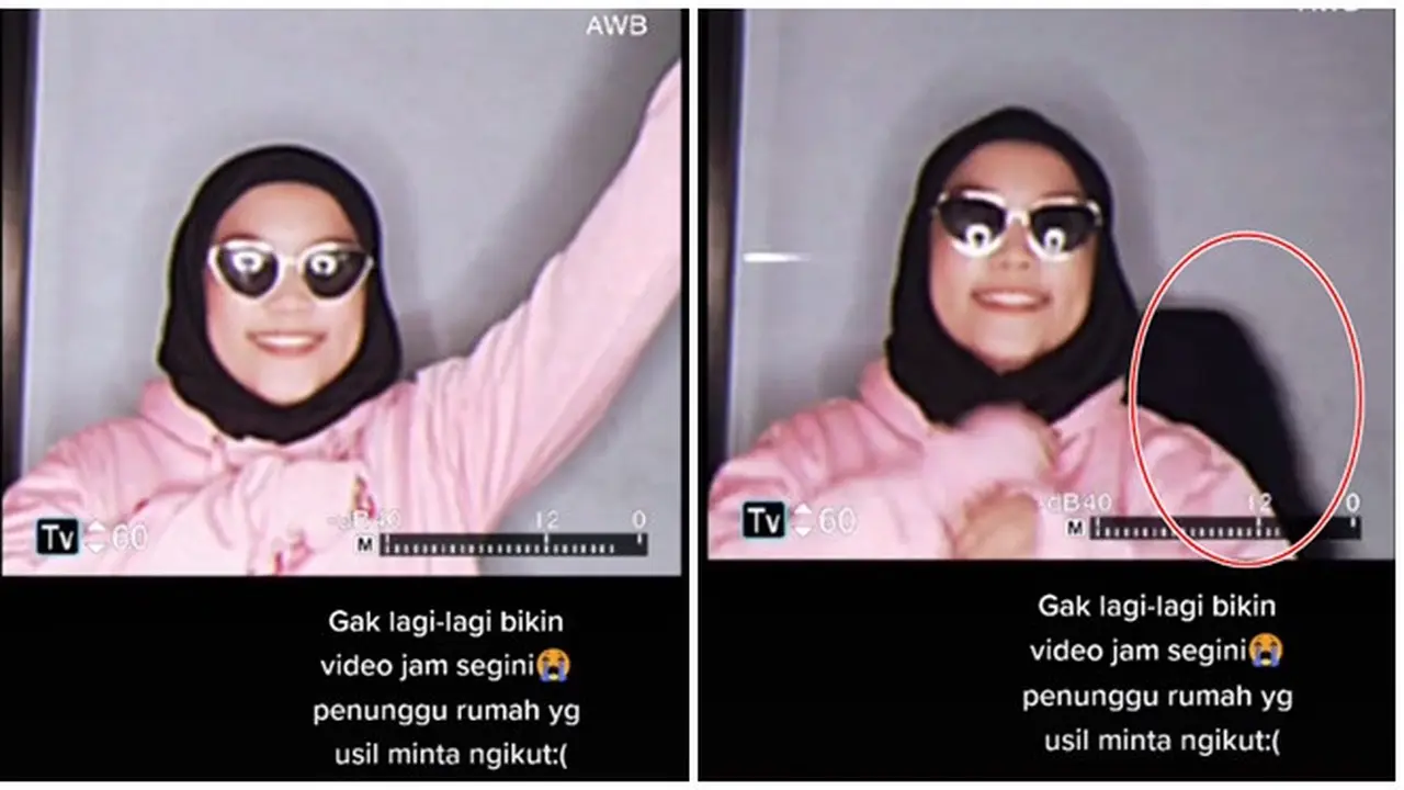 Viral Penampakan di Belakang Wanita Ini Terlihat Jelas, Bikin Merinding