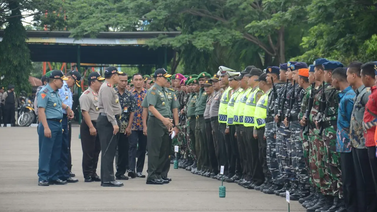 Apel pengamanan kunjungan Jokowi ke NTT. (Liputan6.com/Ola Keda)