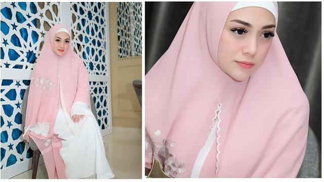 Celine berhijab (Sumber: Instagram/celine_evangelista)