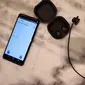 Google Pixel 2 dan Pixel Buds. Liputan6.com/ Agustinus Mario Damar