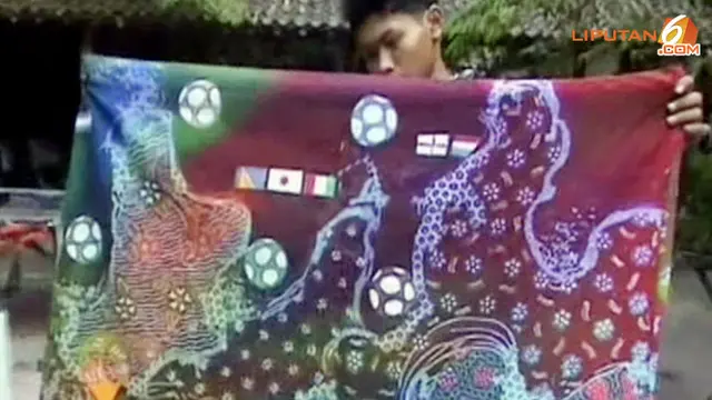 Kreasi Batik Piala Dunia 2014