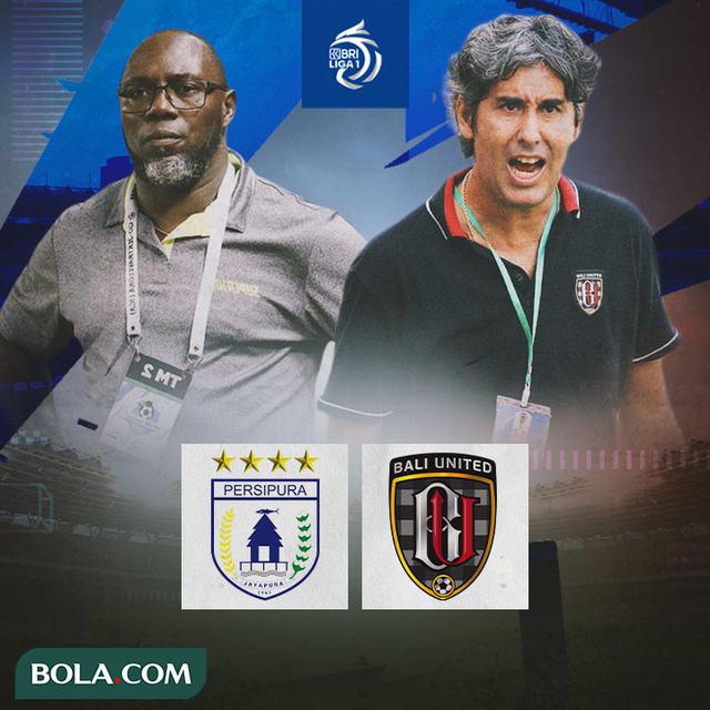 BRI Liga 1 - Duel Pelatih - Persipura Jayapura Vs Bali United