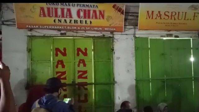 Toko Emas di Medan Dirampok