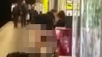 Sepasang Kekasih Bercinta di Stasiun Terekam Kamera Ponsel