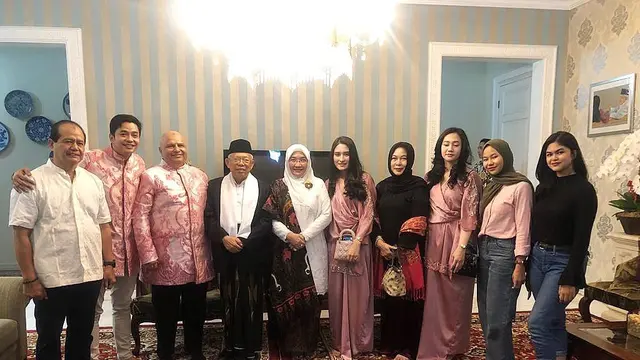 Adly Fairuz Ternyata Cucu Ma'ruf Amin, Ini 5 Potret Kebersamaannya