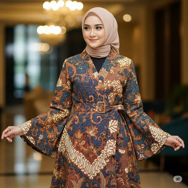 Model Gaya Kimono
