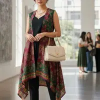 Model Atasan Batik Wanita Elegan Tunik/Gemini AI