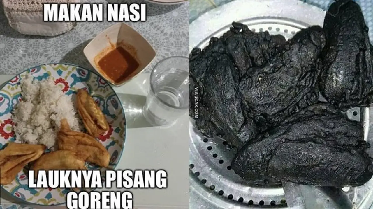 6 Cara Makan Pisang Goreng Ini Nyeleneh Banget